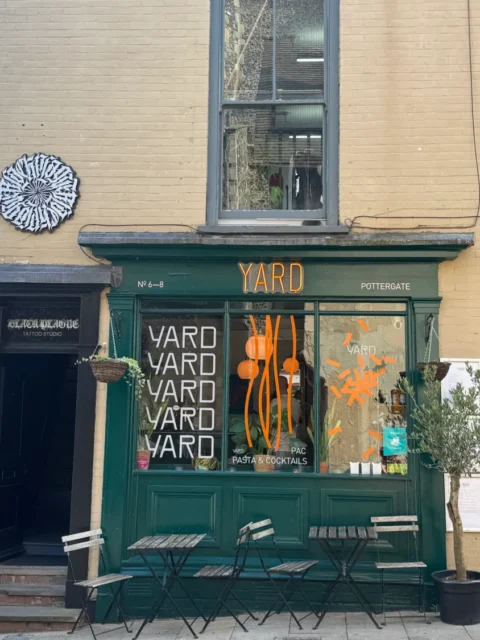 Yard Norwich exterior