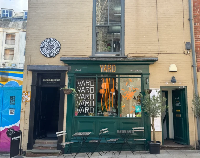 Yard Norwich exterior