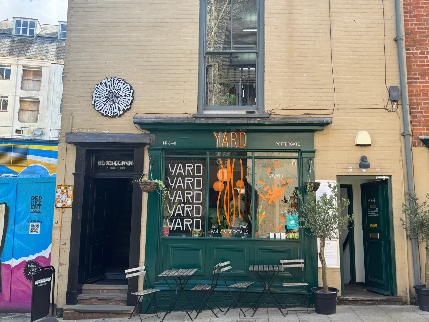 Yard Norwich exterior