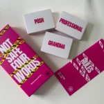 Not Safe Four Words Box, Cards and Rules