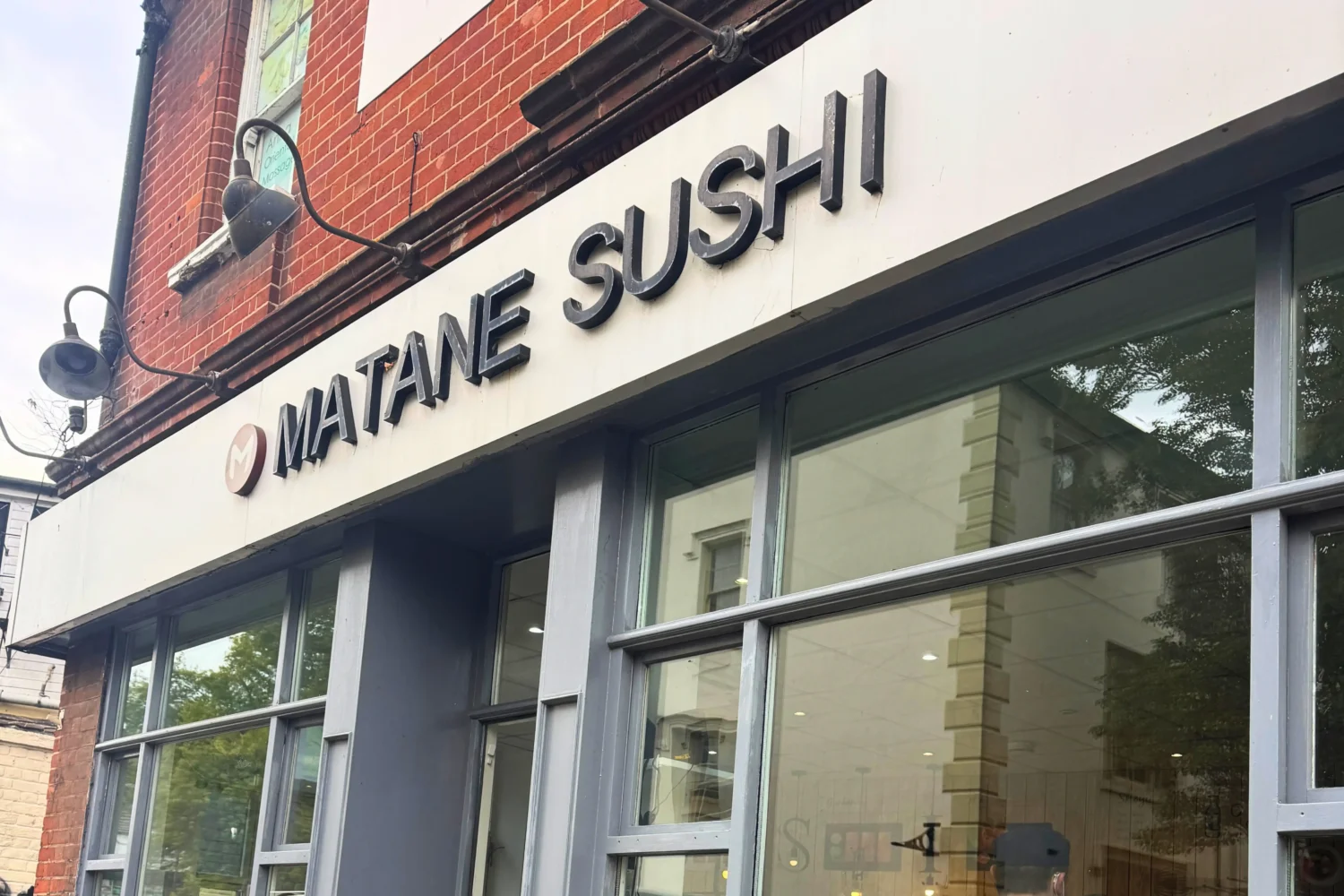 Matane Sushi Norwich Sign and shop front